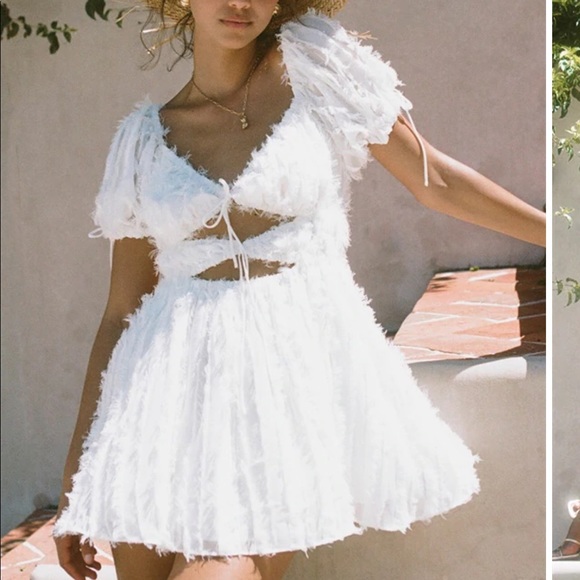 SABO SKIRT Blake Cutout Dress (White) BRAND NEW TAGS ON - Picture 5 of 6